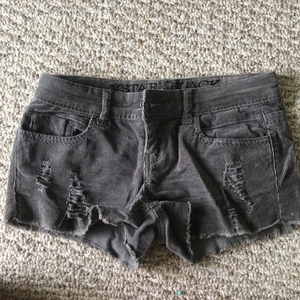 Corduroy/Denim shorts